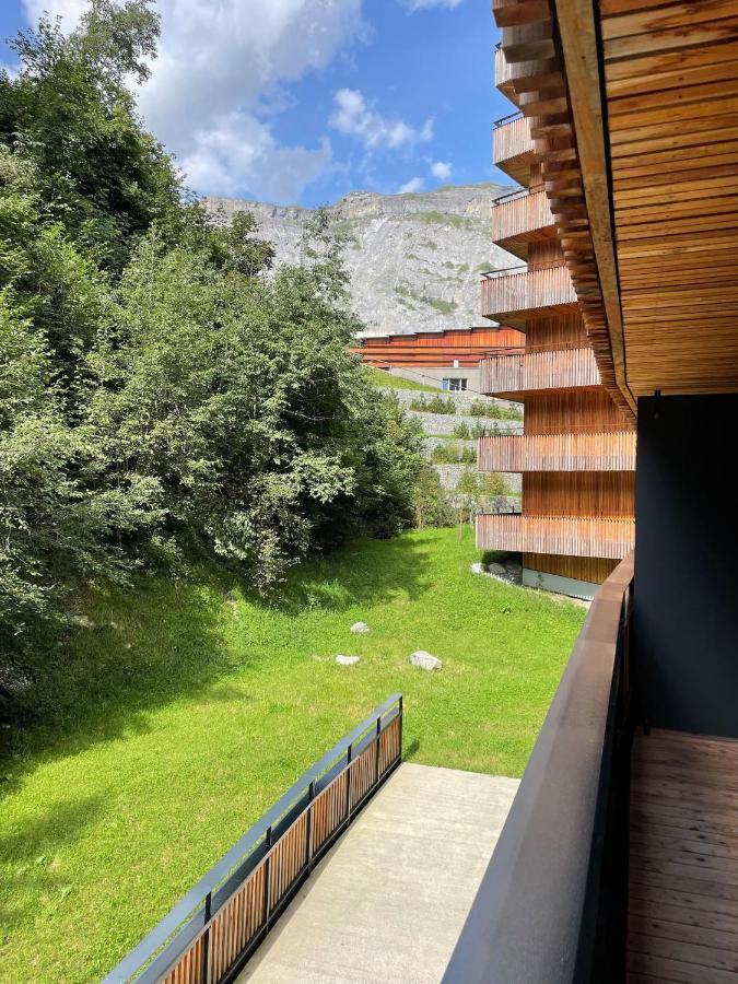 Stilvolle Ferienwohnung Direkt An Der Skipiste Flims Extérieur photo