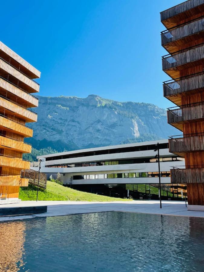 Stilvolle Ferienwohnung Direkt An Der Skipiste Flims Extérieur photo